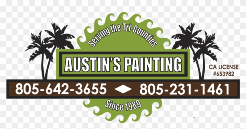 Austin's Painting Logo - Label Clipart