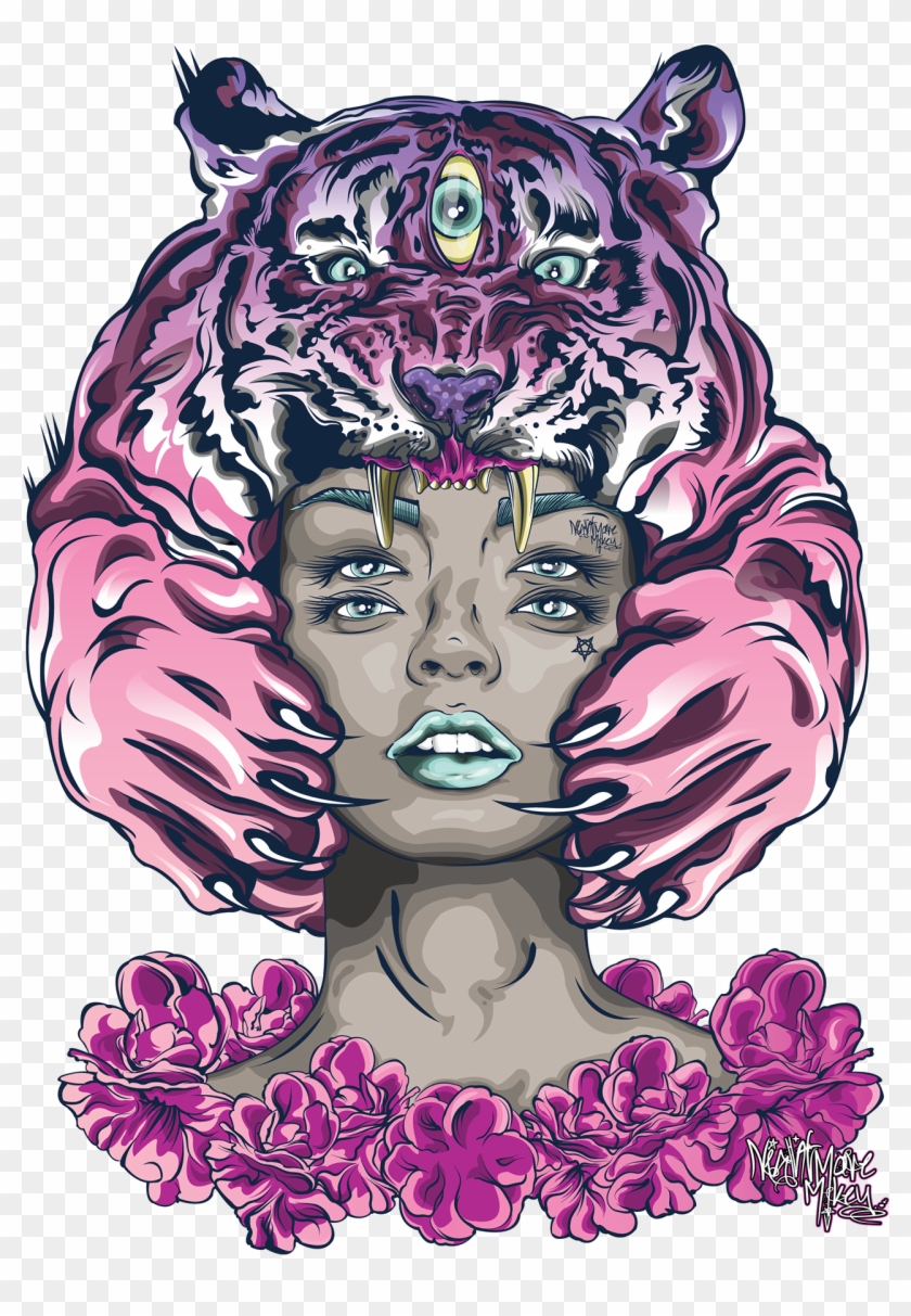 Nightmare Mikey - Illustration Clipart