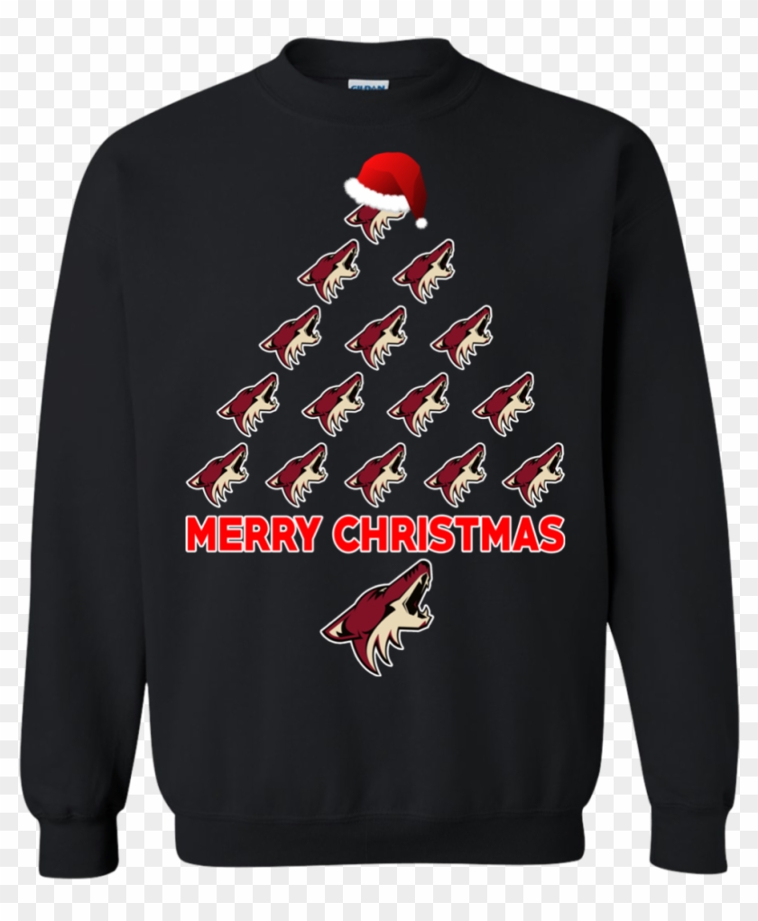 Arizona Coyotes Ugly Christmas Sweaters Merry Christmas - Solaire Ugly Christmas Sweater Clipart