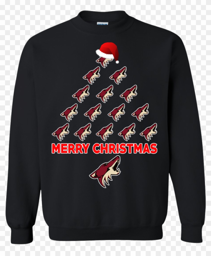 Arizona Coyotes Ugly Christmas Sweaters Merry Christmas - Solaire Ugly Christmas Sweater Clipart #2209564