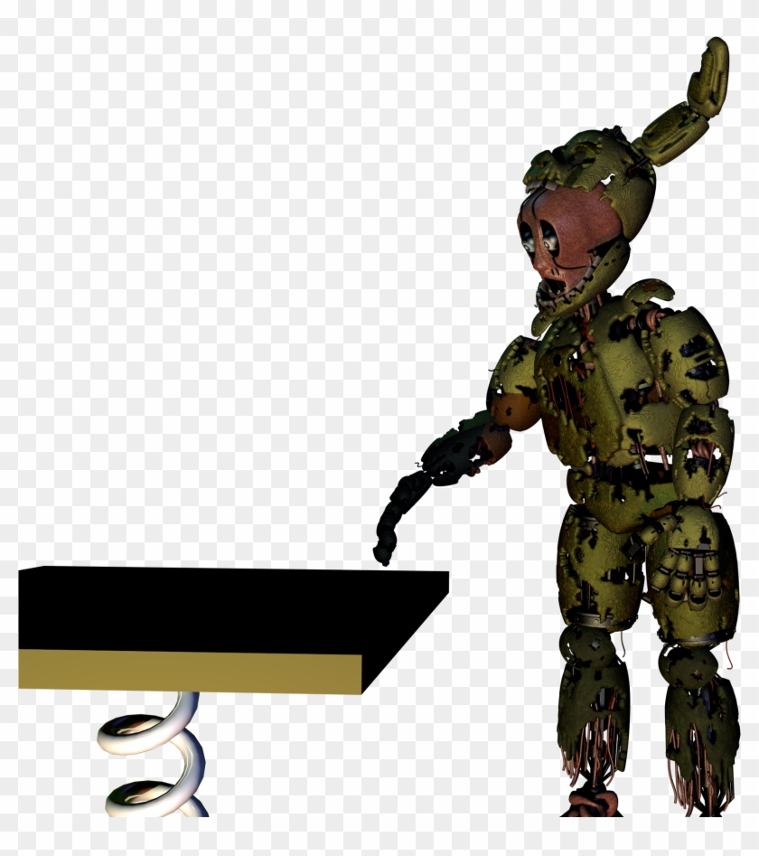 Springtrap Finds A Spring Trap - Springtrap Clash Of Clans Clipart