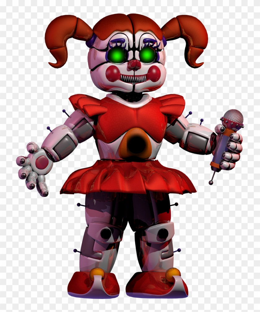 857 X 932 1 - Fnaf Circus Baby Blender Clipart