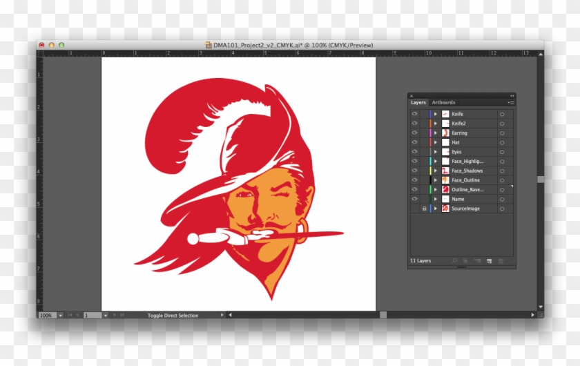*image Courtesy Of The Tampa Bay Buccaneers Clipart #2210131