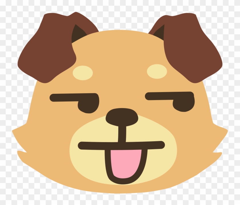 Dog Sticking Out Tongue Clipart #2210351