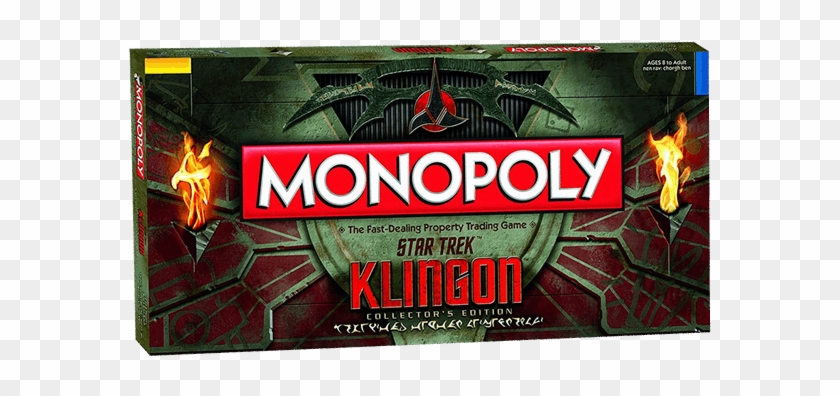Monopoly Klingon Collector's Edition Board Game - Monopoly Clipart