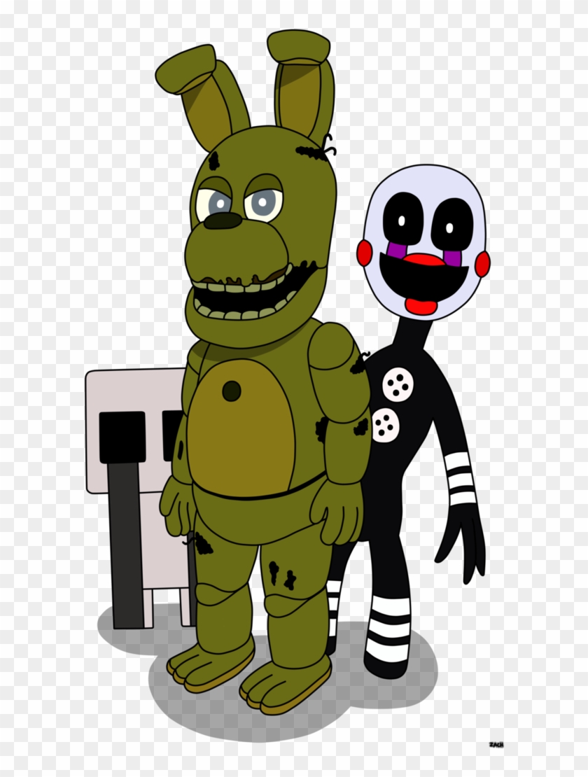 Fnaf World Springtrap Crying - Cartoon Clipart #2210451