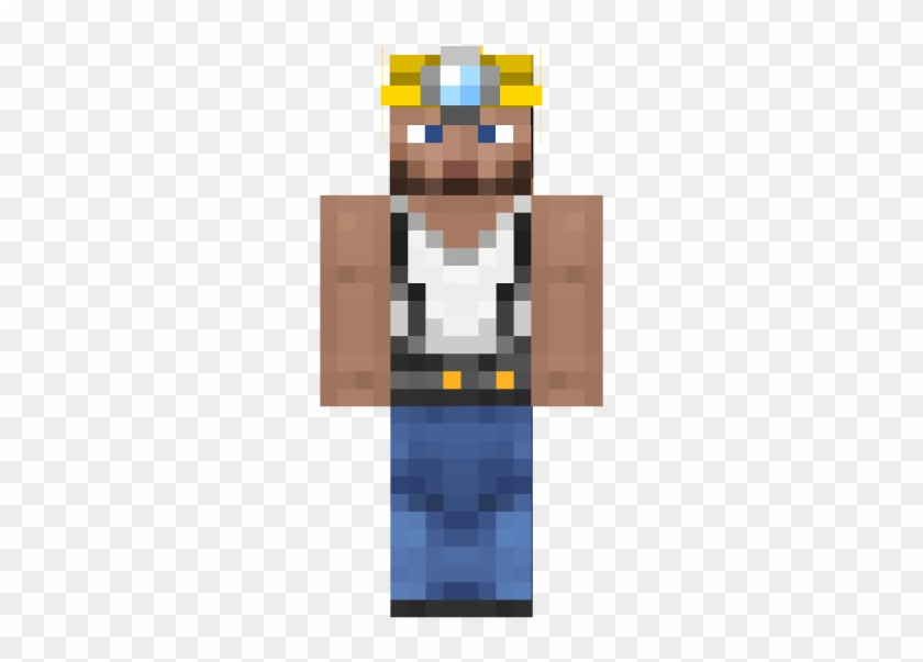 16 - - Minecraft Mining Skin Clipart #2210598