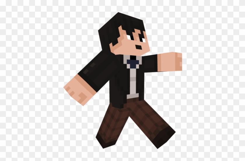 Minecraft Skins De Le Awesome - Minecraft Second Doctor Skin Clipart #2211056