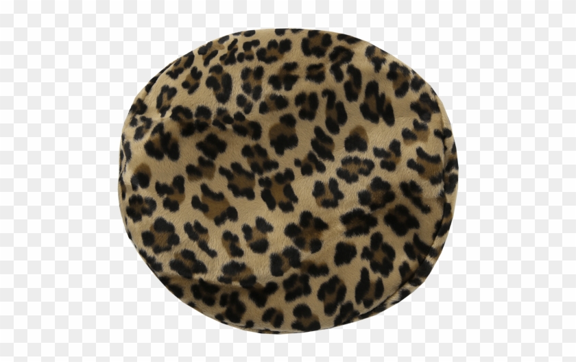 Leopard Pattern Beret By Stylenanda - Circle Clipart