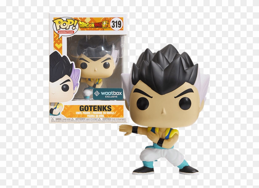 תמונה של Dragon Ball Super Gotenks Pop Wootbox - Dragon Ball Funko Pop Colecciones Clipart