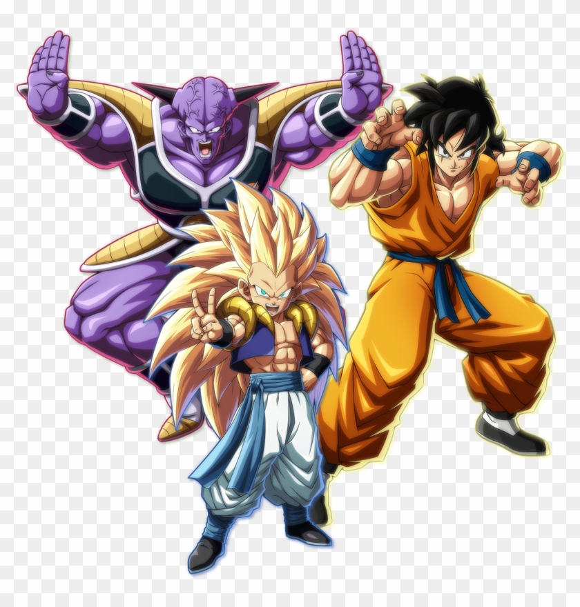 View Samegoogleiqdbsaucenao Gotenks Yamcha Ginyu , - Dragon Ball Fighterz Ginyu Clipart
