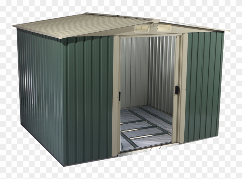 Metal Garden Shed Transparent Background Garden And - Shed Transparent Background Clipart #2212156