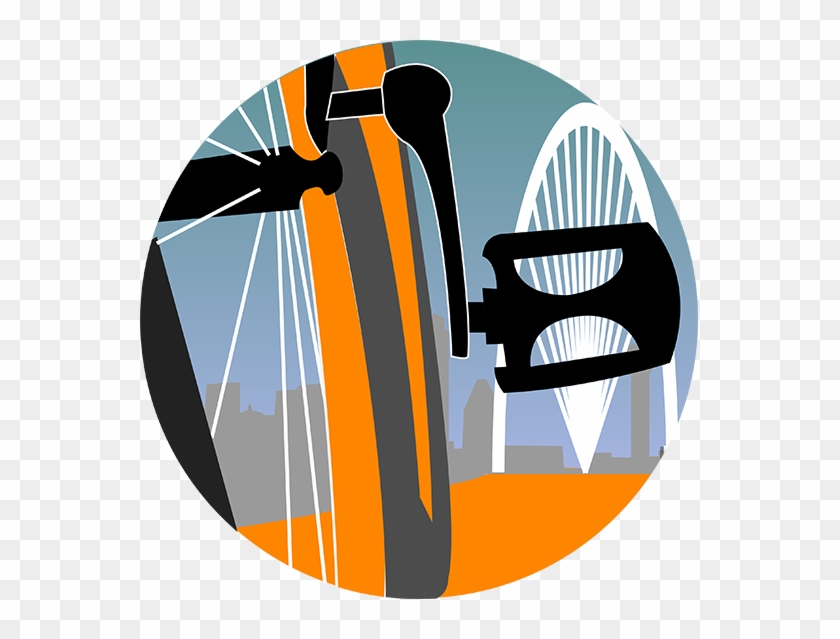 The Dallas Gravel Ride - Graphic Design Clipart