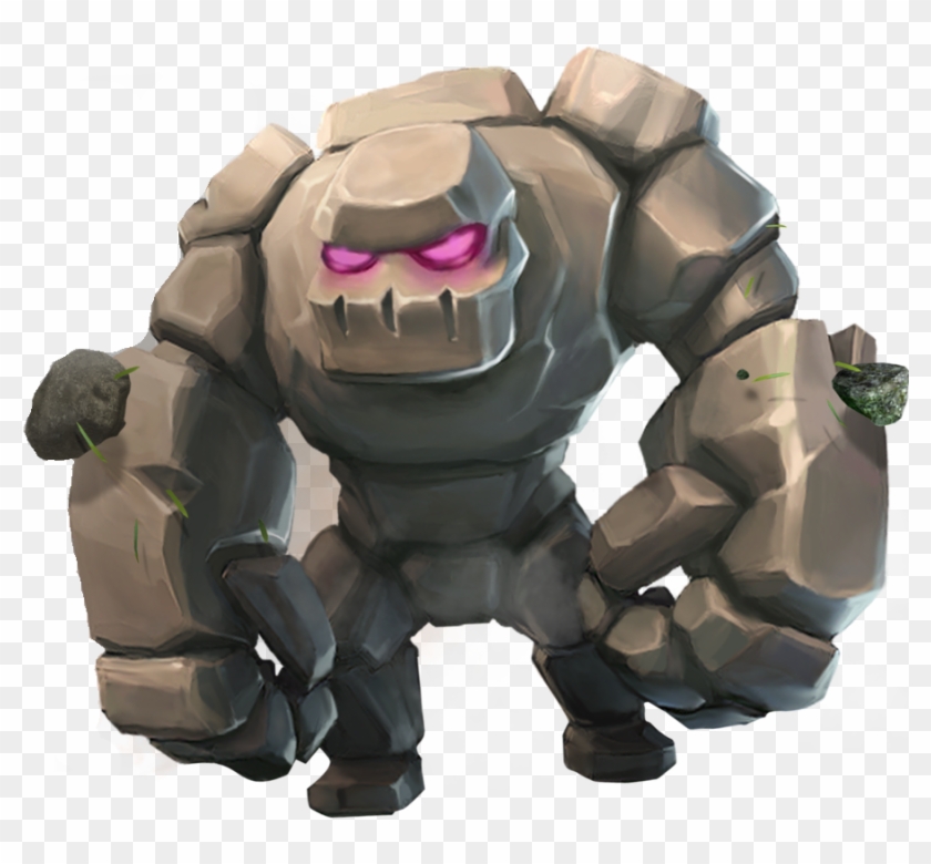 Golem From Clash Royale Clipart #2212405