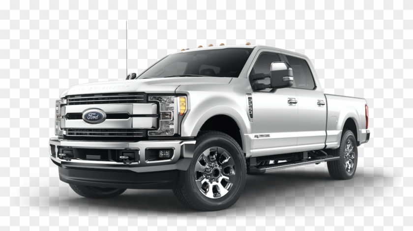 Silver 2019 Ford F-250 On White - 2019 Ford 350 Limited Clipart