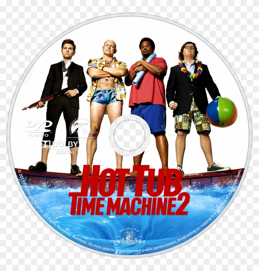 Hot Tub Time Machine 2 Dvd Disc Image - Hot Tub Time Machine 2 Dvd Clipart #2212729