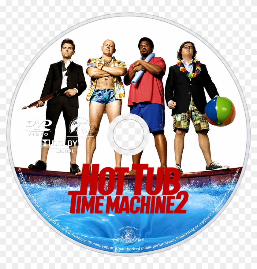 Hot Tub Time Machine 2 Dvd Disc Image - Hot Tub Time Machine 2 Dvd Clipart