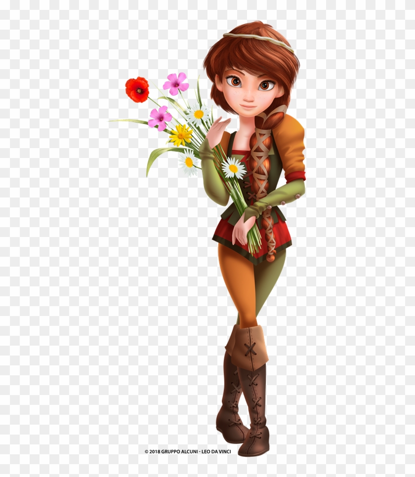 Leo Da Vinci Mission Mona Lisa , Png Download - Bouquet Clipart