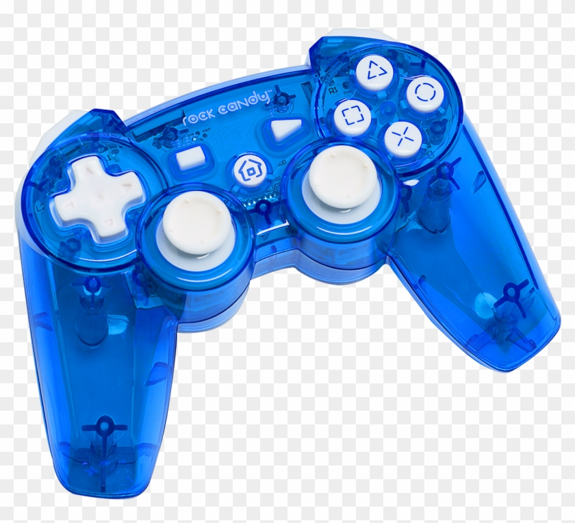 Pdp Rock Candy Ps3 Wireless Controller, Blueberry Boom, - Rock Candy Ps3 Controller Clipart #2213129