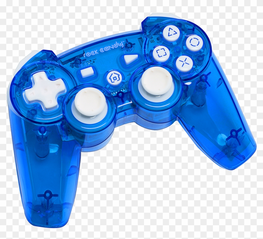 Pdp Rock Candy Ps3 Wireless Controller, Blueberry Boom, - Rock Candy Ps3 Controller Clipart