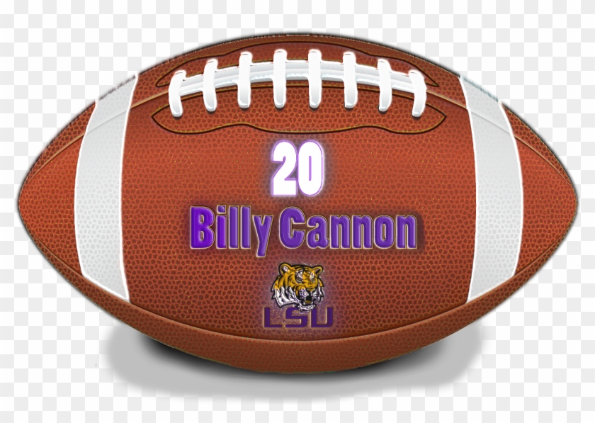 Billy Cannon Ret Number - Newtons Three Laws In Football Clipart #2213157