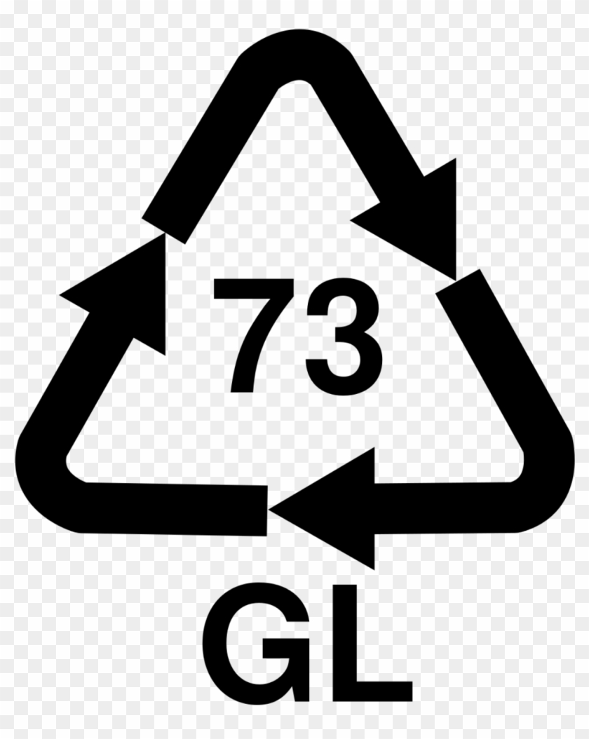 No73dark Sort Glass Recycling Logo - Recycle Logo 20 Clipart #2213165