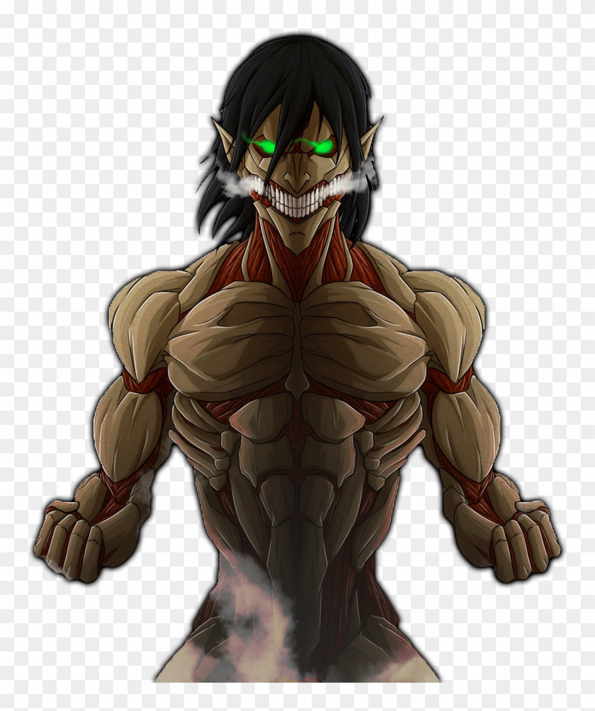 Attack On Titan Eren Armored Titan , Png Download - ไท ทัน เอ เลน เกราะ Clipart #2213342