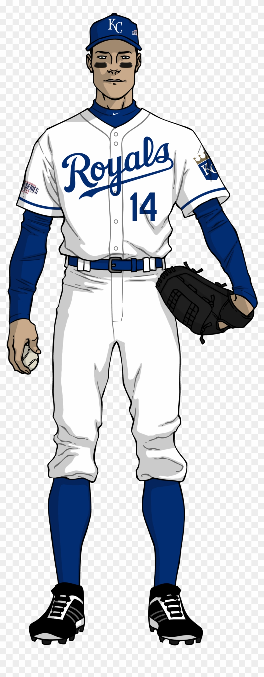 2014 Kc Royals Home World Series - Notre Dame Baseball Special Uniforms Clipart #2213377