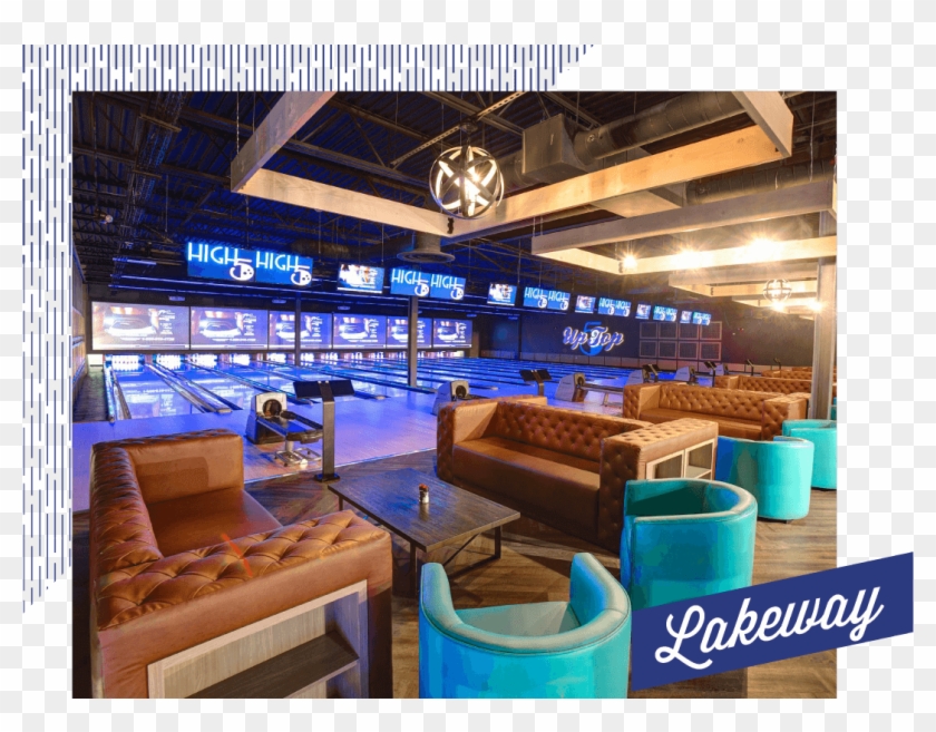 Kid Friendly - Modern Bowling Alley Furniture Clipart