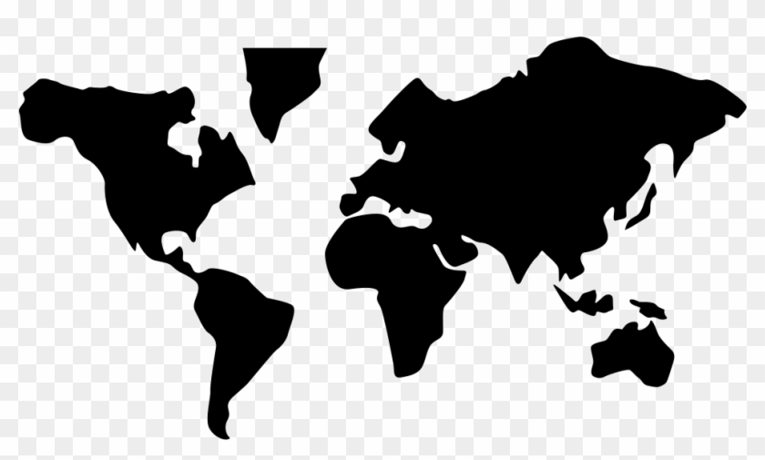 World Png Icon - Map Of The World Icon Png Clipart #2214588