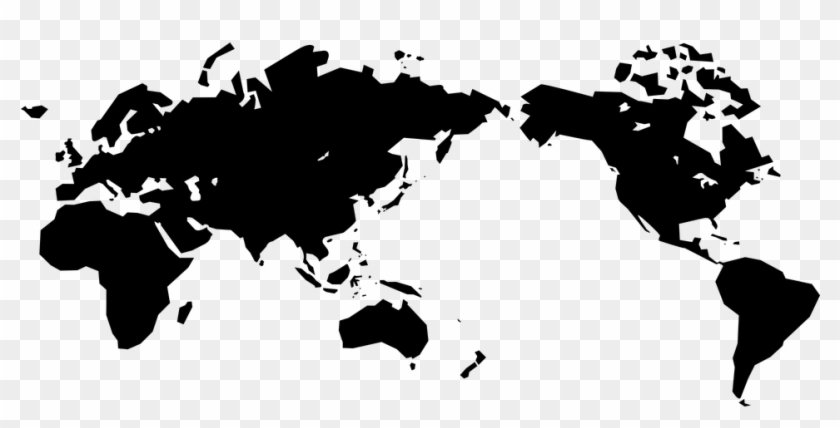 World Map Logo Png Choice Image Word Images And Download - World Map Black Transparent Clipart