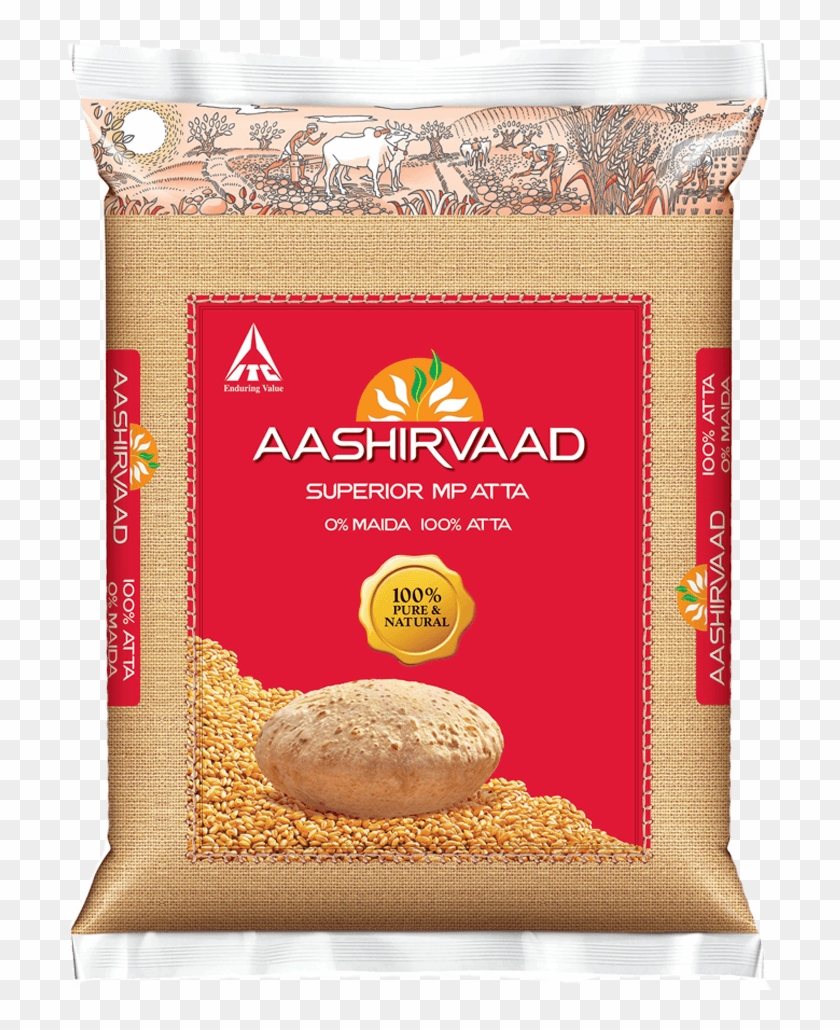 Wholemeal Wheat Flour, Wholemeal Wheat Flour Suppliers - 5 Kg Aashirvaad Atta Clipart #2214727