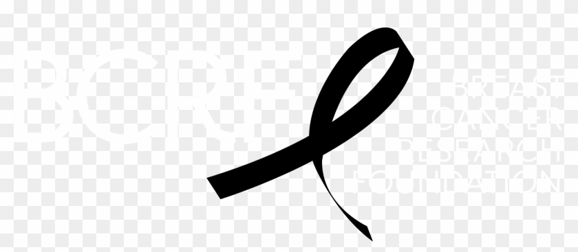 Breast Cancer Research Foundation Logo Black And White Clipart #2214991