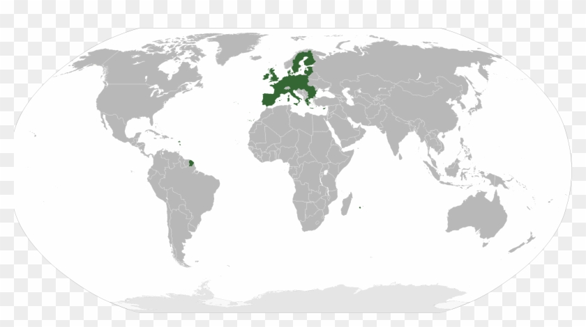 Svg Free Stock Europe Highlighted In Worldmap Icons - Europe Highlighted On World Map Clipart