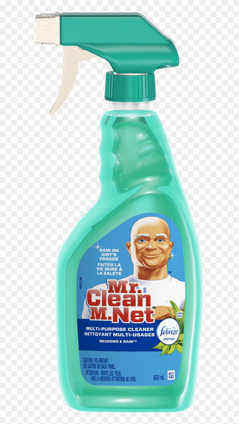 Clean Multi-purpose Cleaner With Febreze Freshness - Mr Clean Clipart