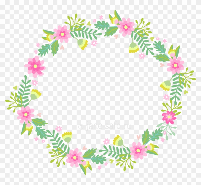 Molduras Arredondadas Pinterest Wreaths Discover - Акварель Венок Пнг Clipart #2215110