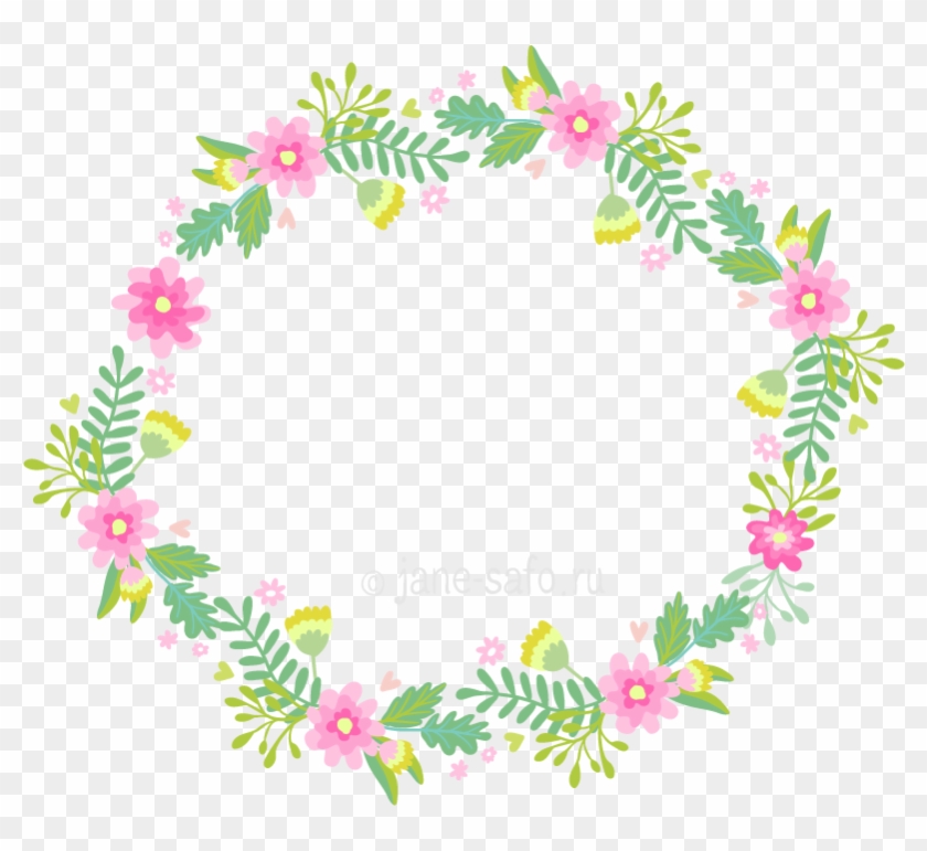 Molduras Arredondadas Pinterest Wreaths Discover - Акварель Венок Пнг Clipart