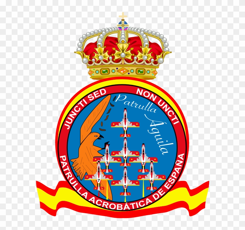 Patrulla Águila Vectorial Format - Royal Crown Of Spain Clipart