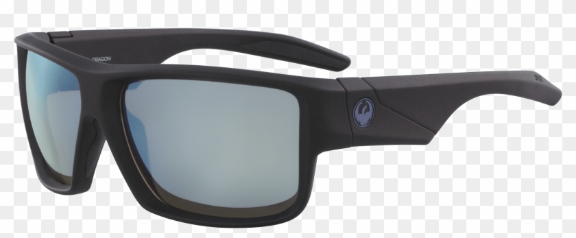 Matte Black H2o With Polarized Super Blue Lens Clipart
