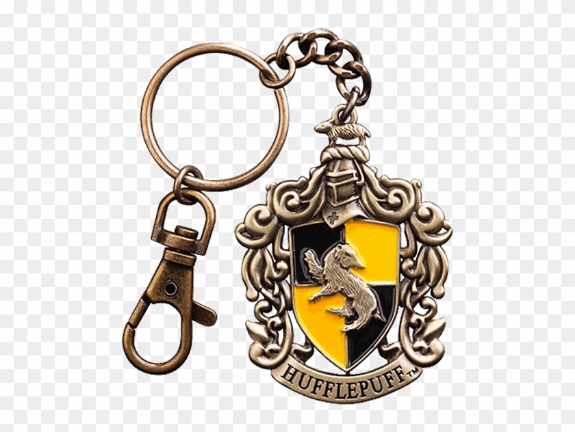 Fashioned After The Hufflepuff Crest, This Beautiful - Harry Potter Gryffindor Keychain Clipart #2216604