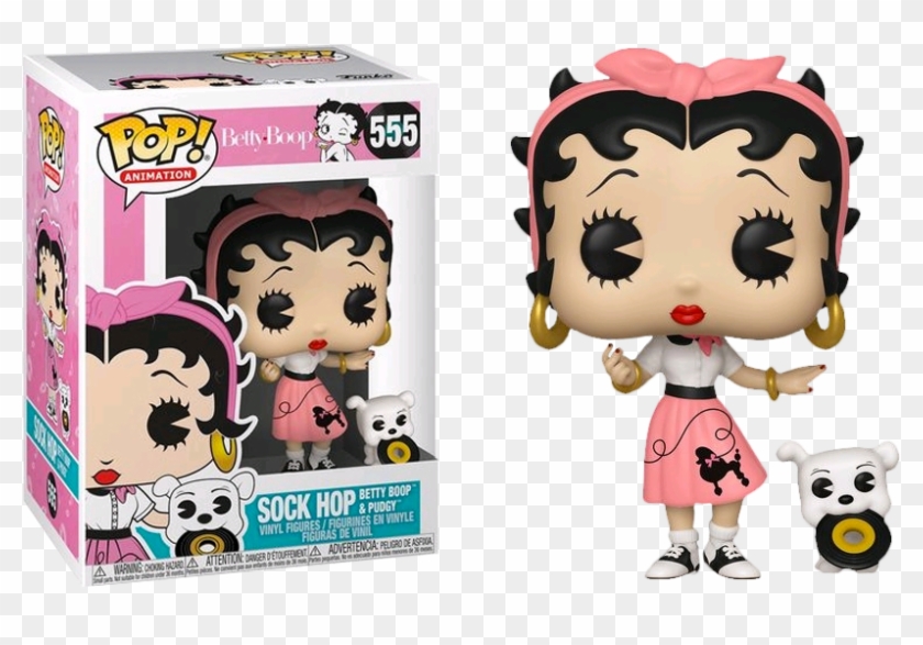 Funko Pop Vinyl - Betty Boop Funko Pop Sock Hop Clipart #2216835
