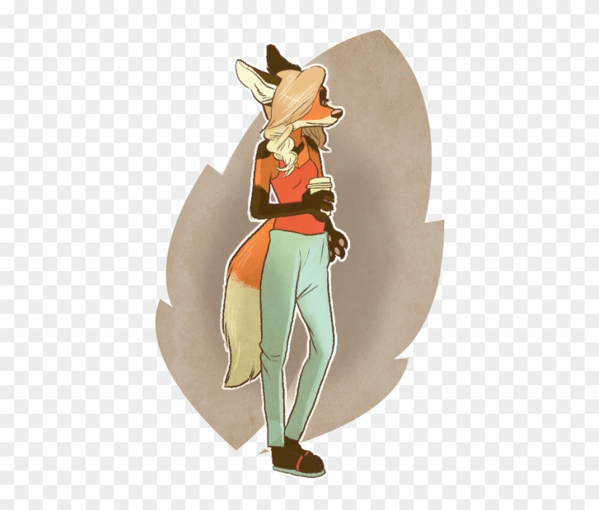 Eglads Photo Foxes Pinterest - Anthro Red Maned Wolf Clipart #2216836