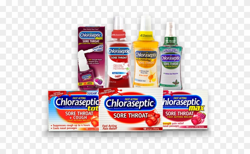 Lozenge Sore Over The Counter Pharyngitis Chloraseptic - Chloraseptic Formula Clipart #2217755