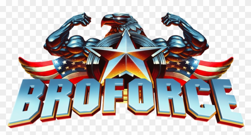 Tuesday Quick Hits - Broforce Logo Png Clipart #2217912