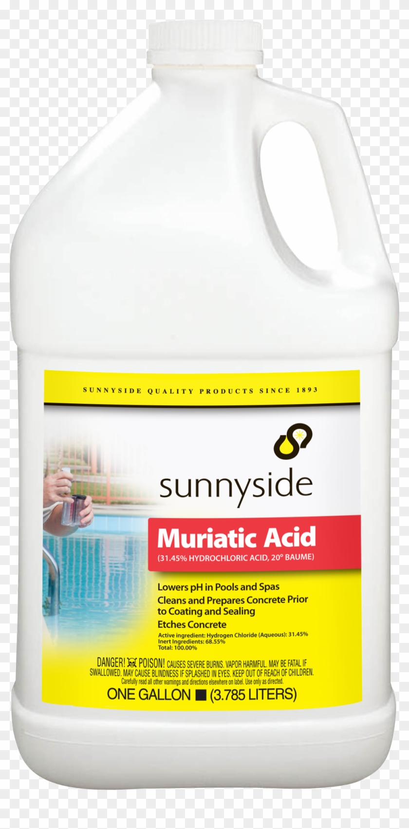 Download Product Image [png] - Ingredients Of Muriatic Acid Clipart #2217949