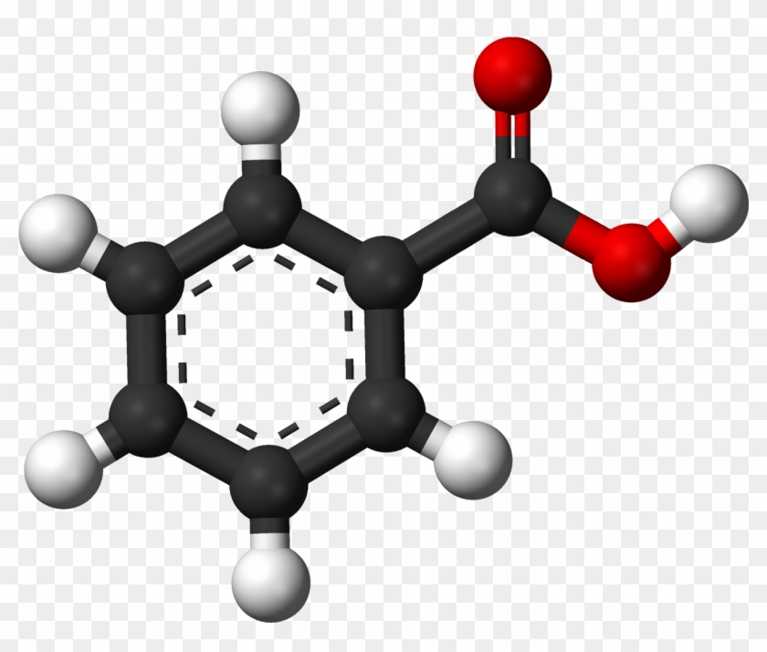 Why Is Benzoic Acid Poorly Soluble In Cold Water - Benzaldehyde 3d Clipart #2217985