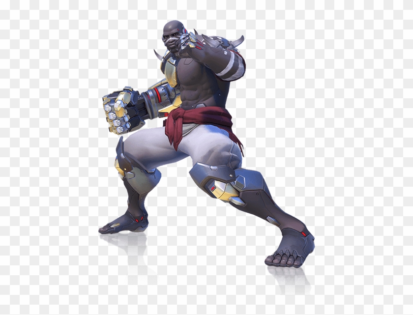 Full Hero Image Of Doomfist - Overwatch Doomfist Transparent Clipart
