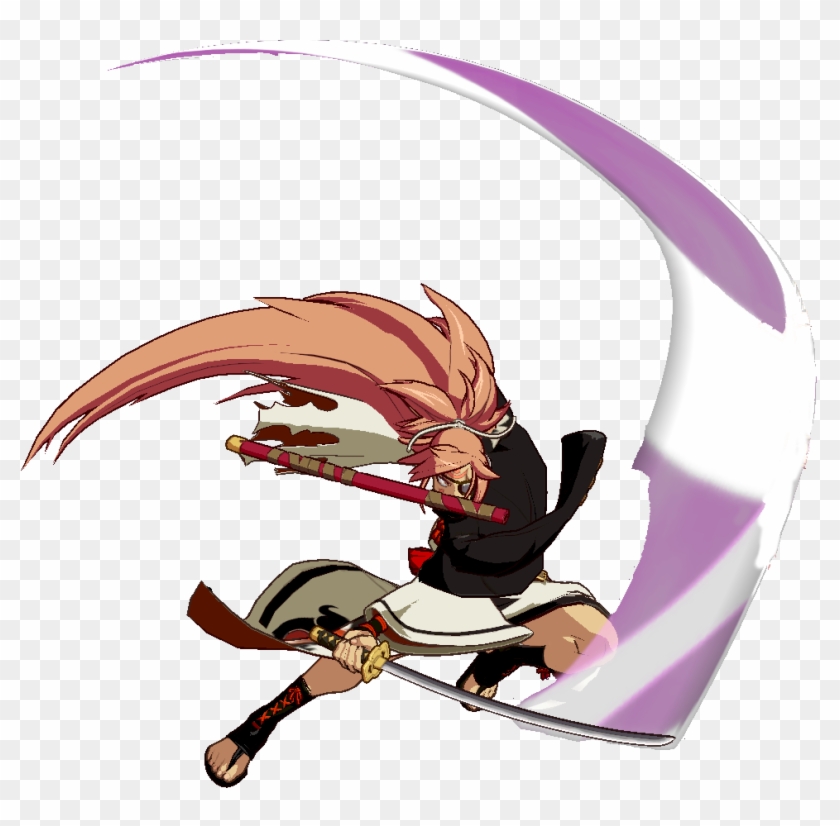 Ggxrd Baiken Blitz - Cartoon Clipart