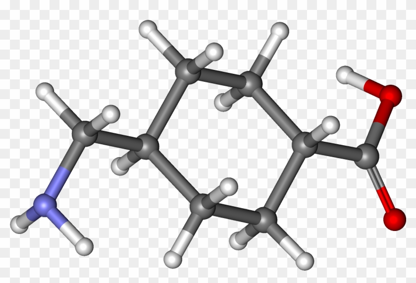 Tranexamic Acid Ball And Stick - Tranexamic Acid Clipart #2218218