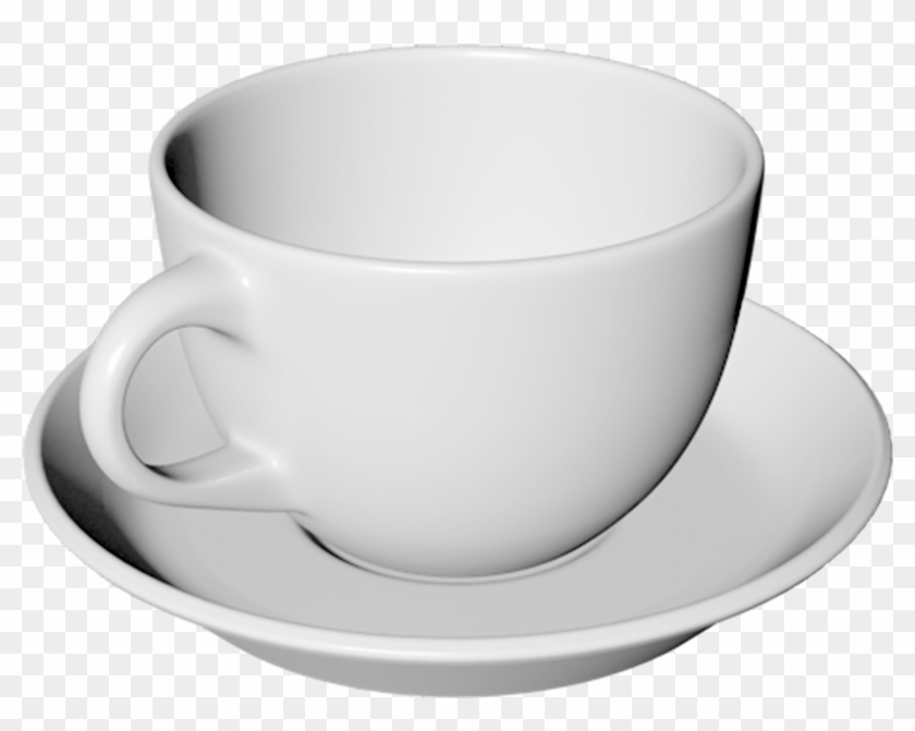 Coffee Cup C4d Stereo White Png And Psd - Cup Clipart